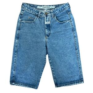 MARITHE Girbaud Francois Bermuda Jean Shorts Women 7/8 Style#14892 Vintage Item.